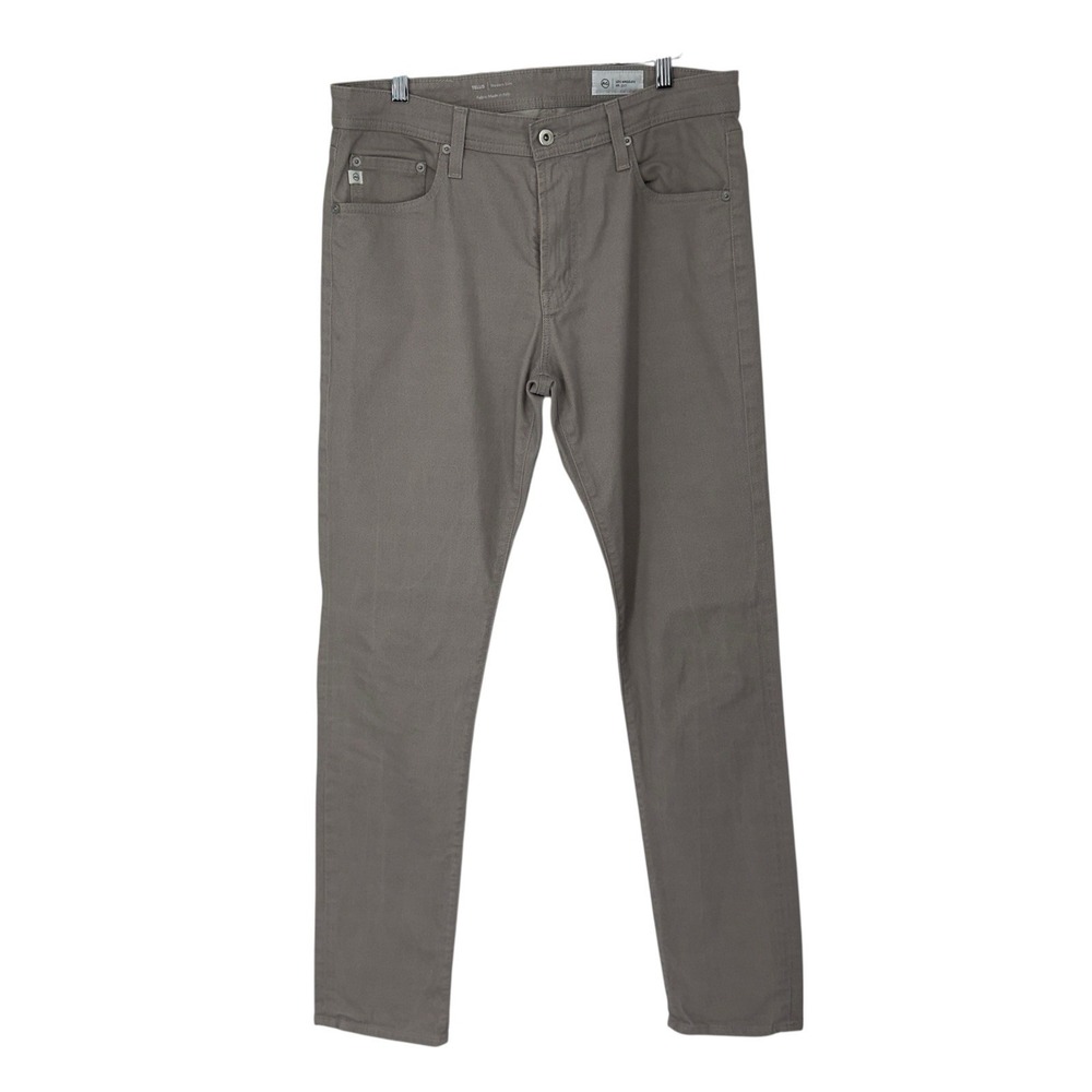 AG Adriano Goldschmied Tellis Modern Slim Pants Mens 33x34  Herringbone